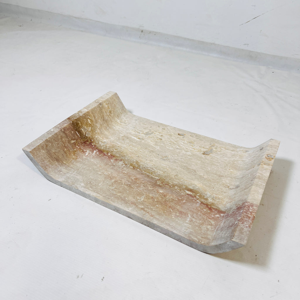 Eros Travertine Tray
