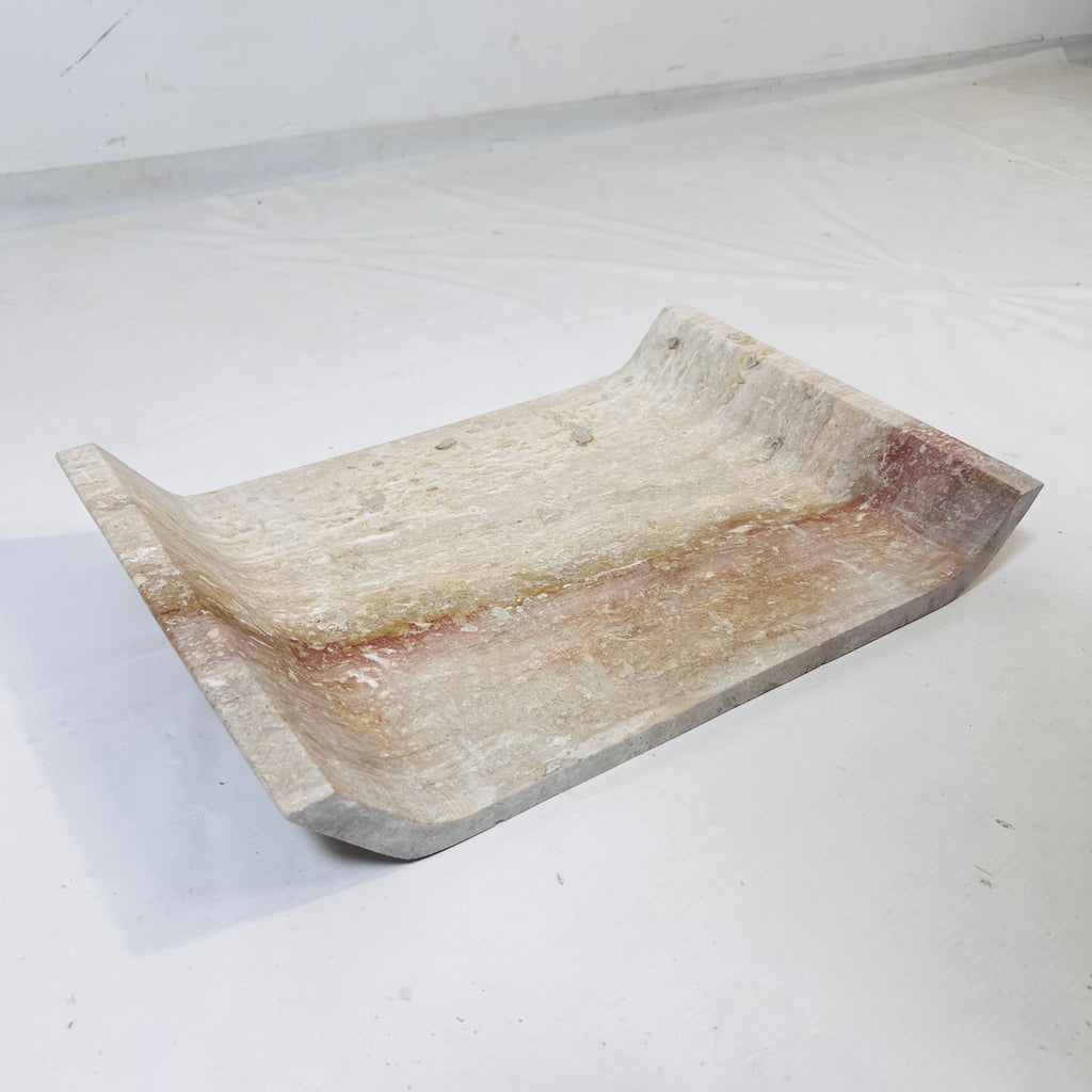 Eros Travertine Tray
