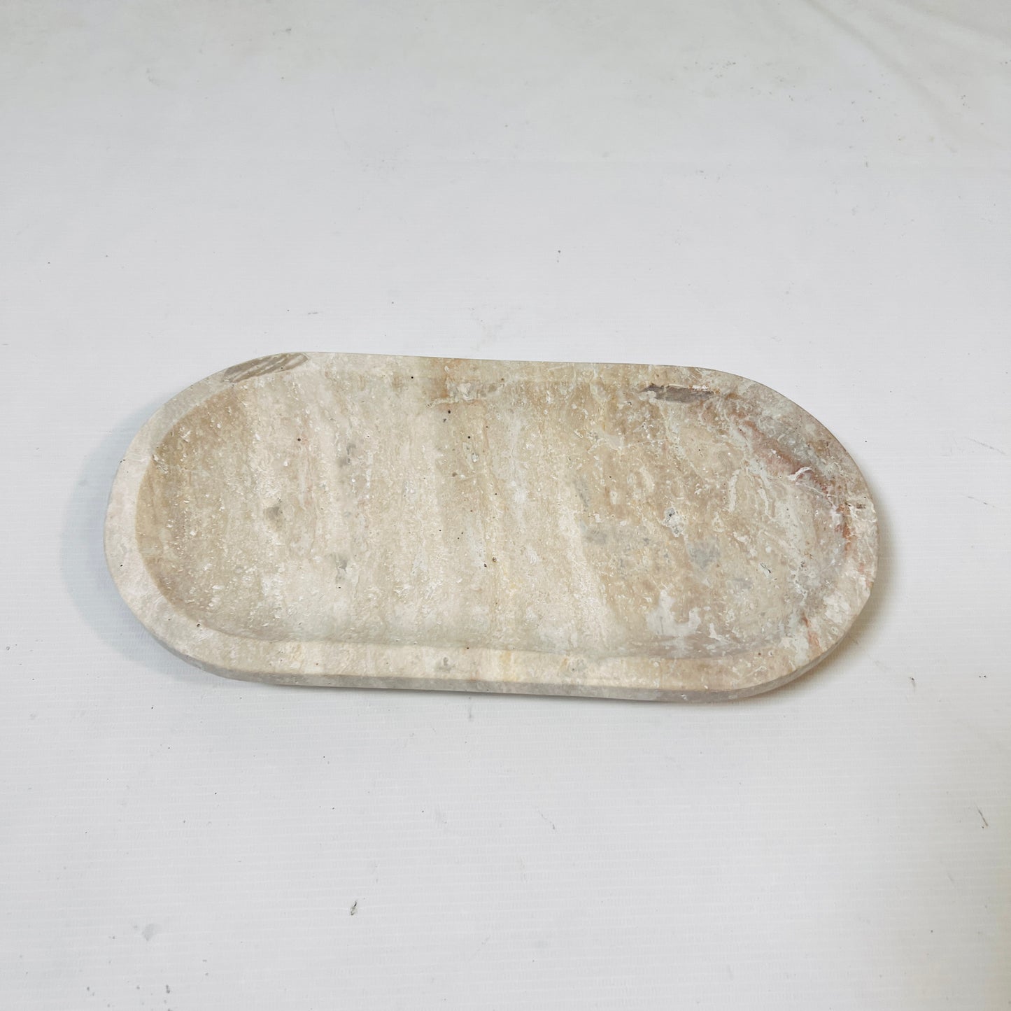Drift Sand Travertine Tray