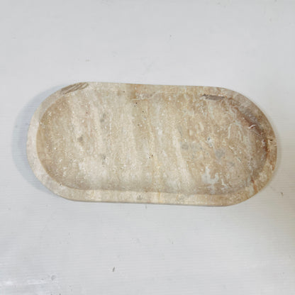 Drift Sand Travertine Tray