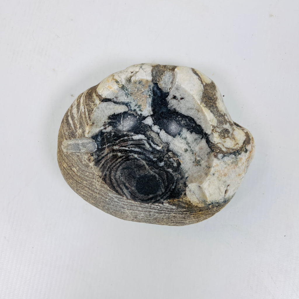 River Stone Tidal Waved Ash Tray