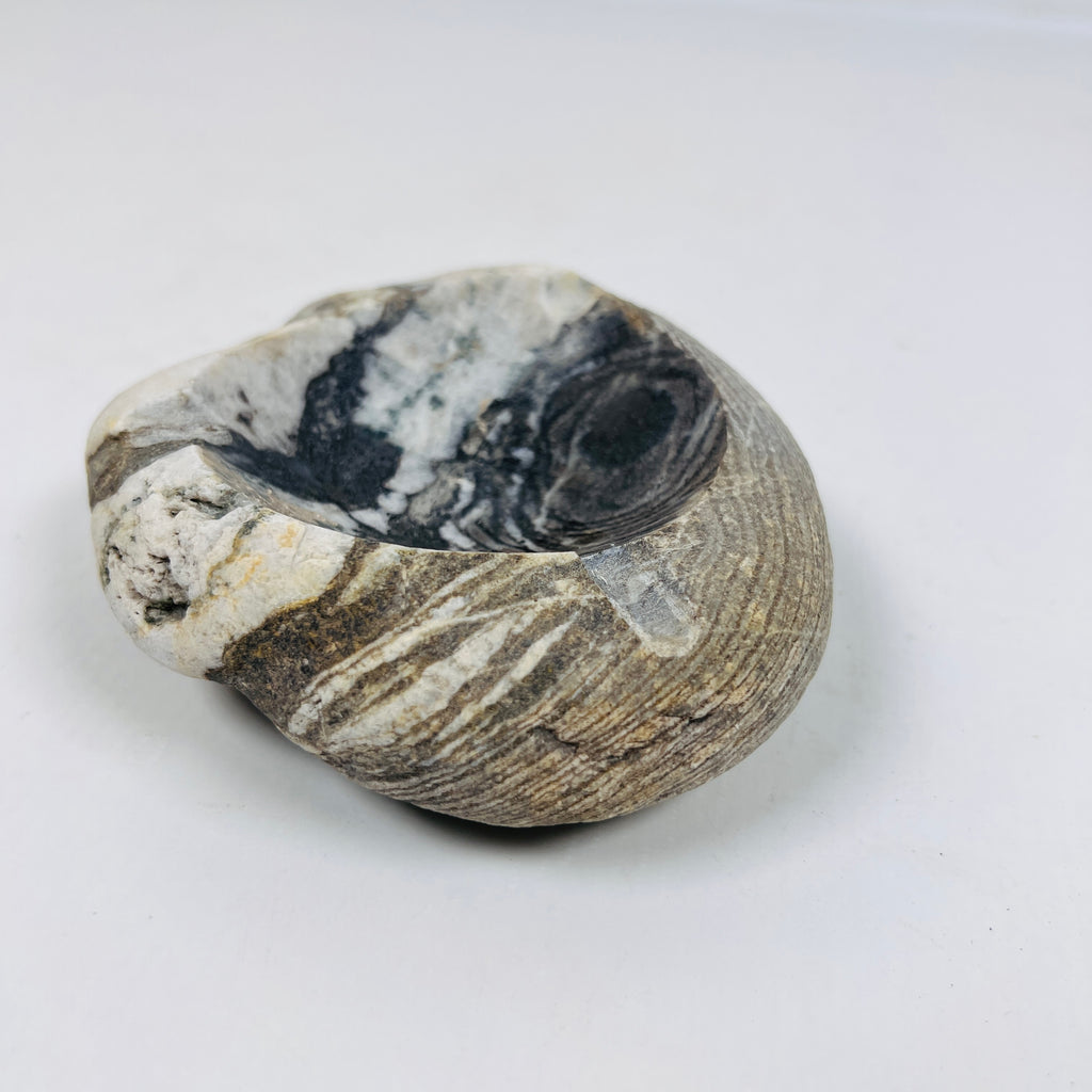 River Stone Tidal Waved Ash Tray