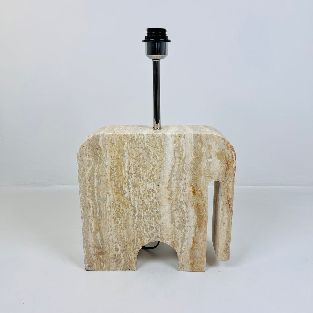 Elephant Stoned Table Lamp