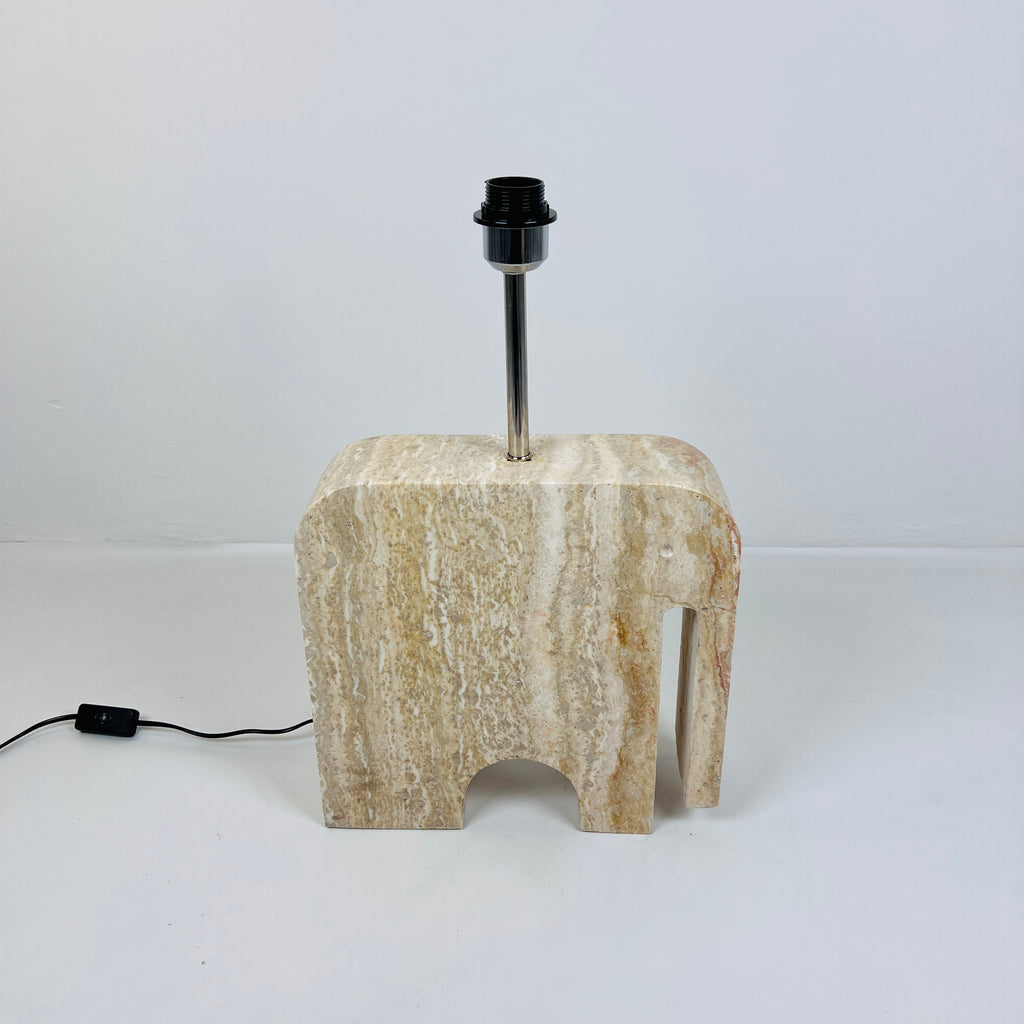 Elephant Stoned Table Lamp