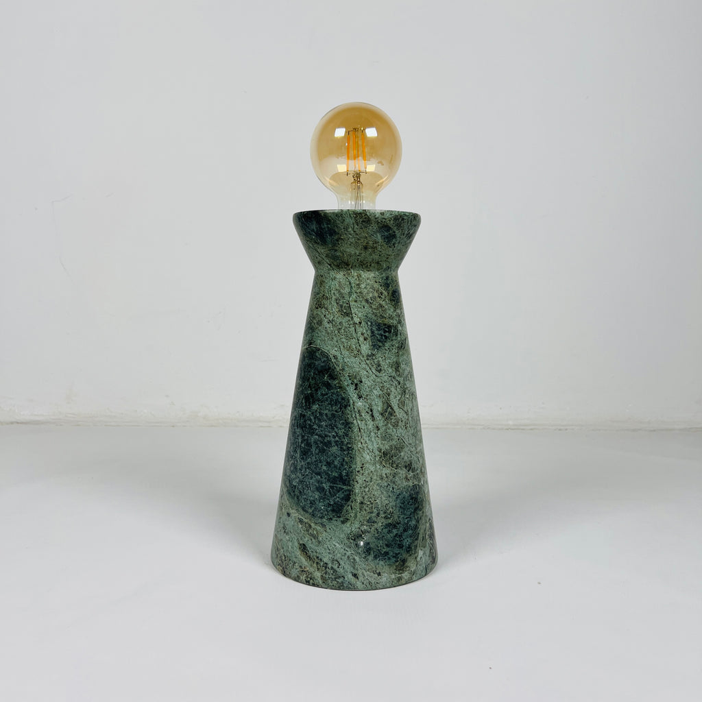 Jungle Green Funnel Table Lamp