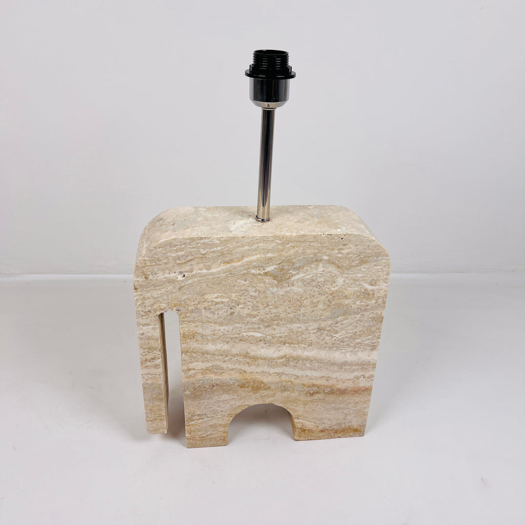 Elephant Stoned Table Lamp