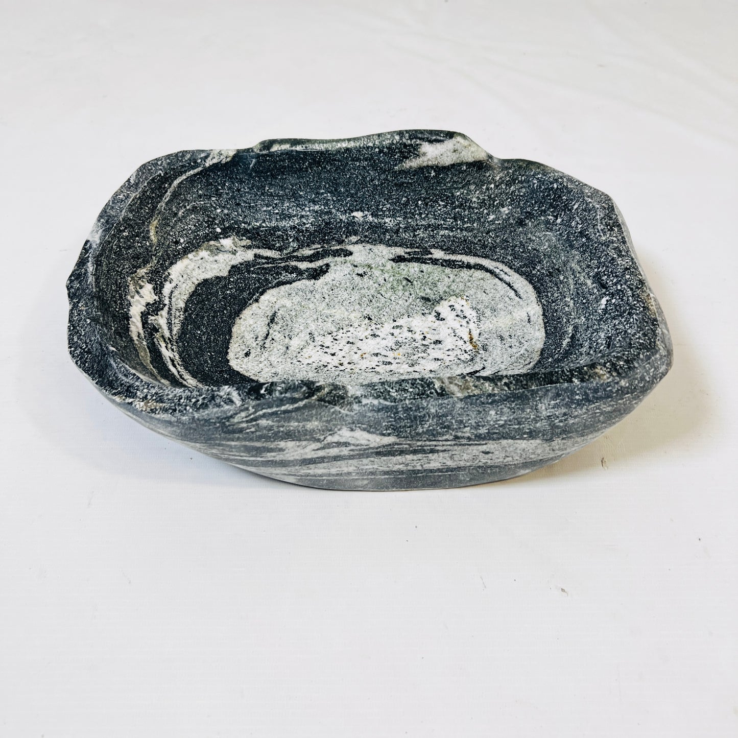 Worn Stone Bowl - Riverstone