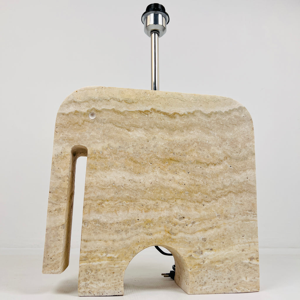 Elephant Stoned Table Lamp