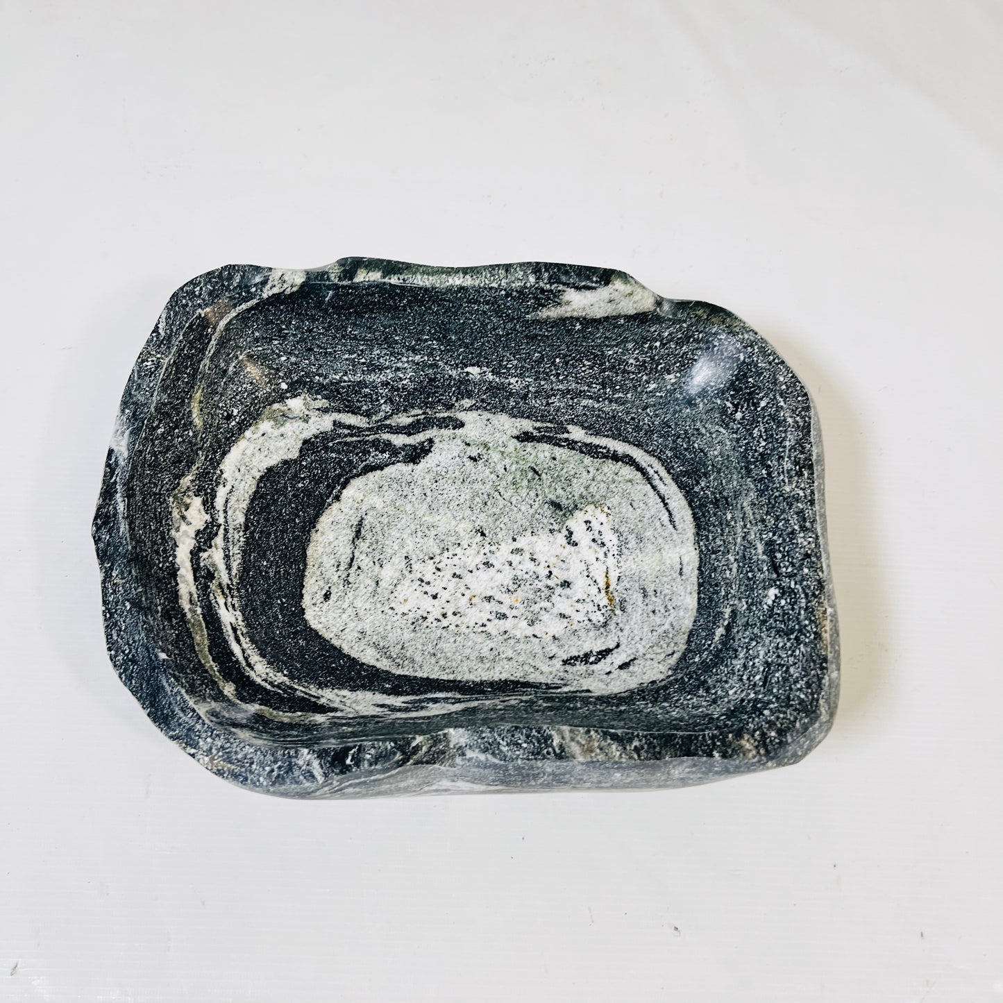 Worn Stone Bowl - Riverstone