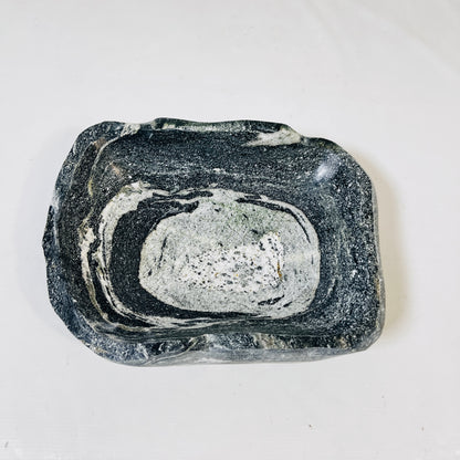 Worn Stone Bowl - Riverstone