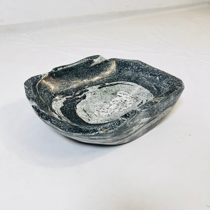 Worn Stone Bowl - Riverstone