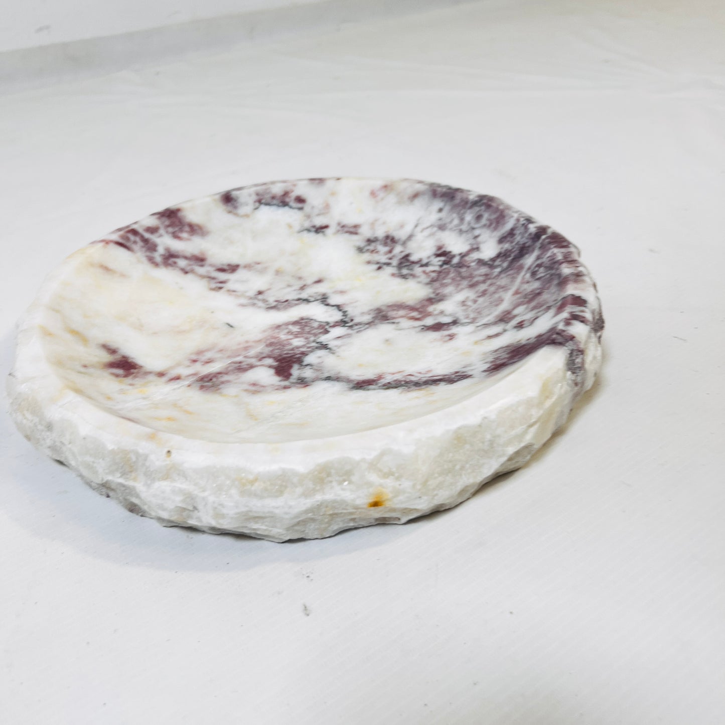 Twilight Stream Bowl - Red & White