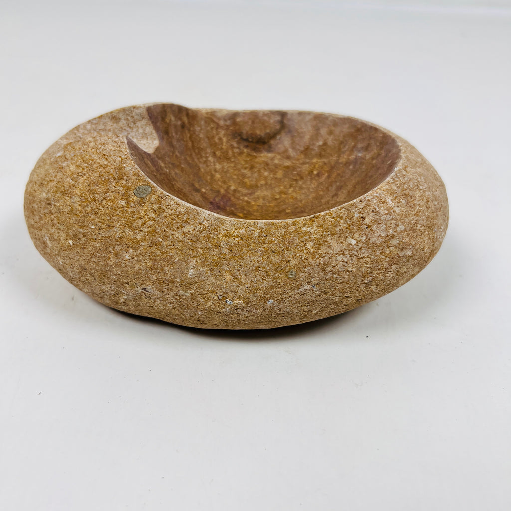 River Stone Brown Grazed Ash Tray