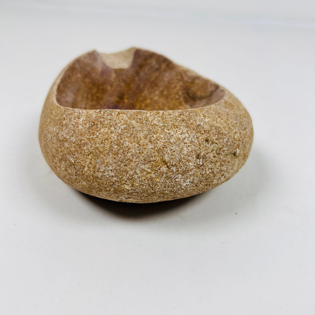 River Stone Brown Grazed Ash Tray