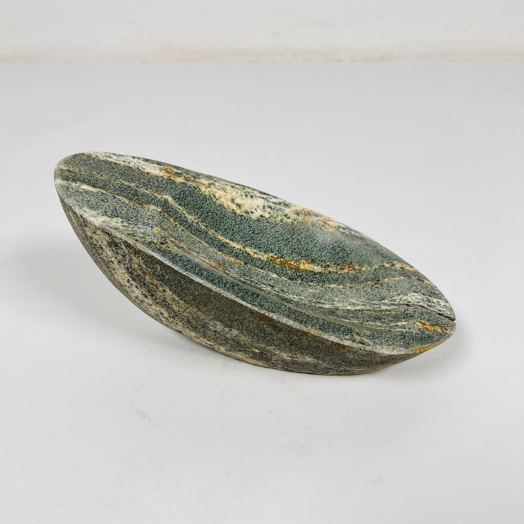 Emerald & Gold Soap Dish