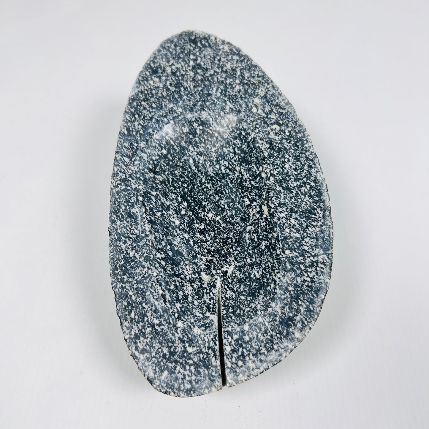 Polished Pebble Soap Dish - Riverstone