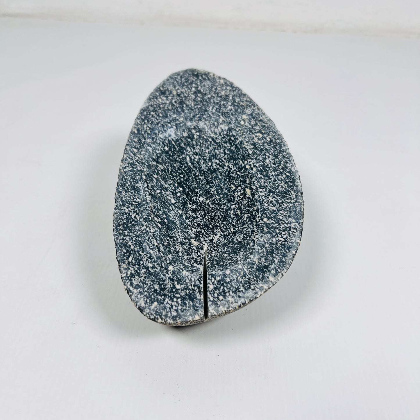 Polished Pebble Soap Dish - Riverstone