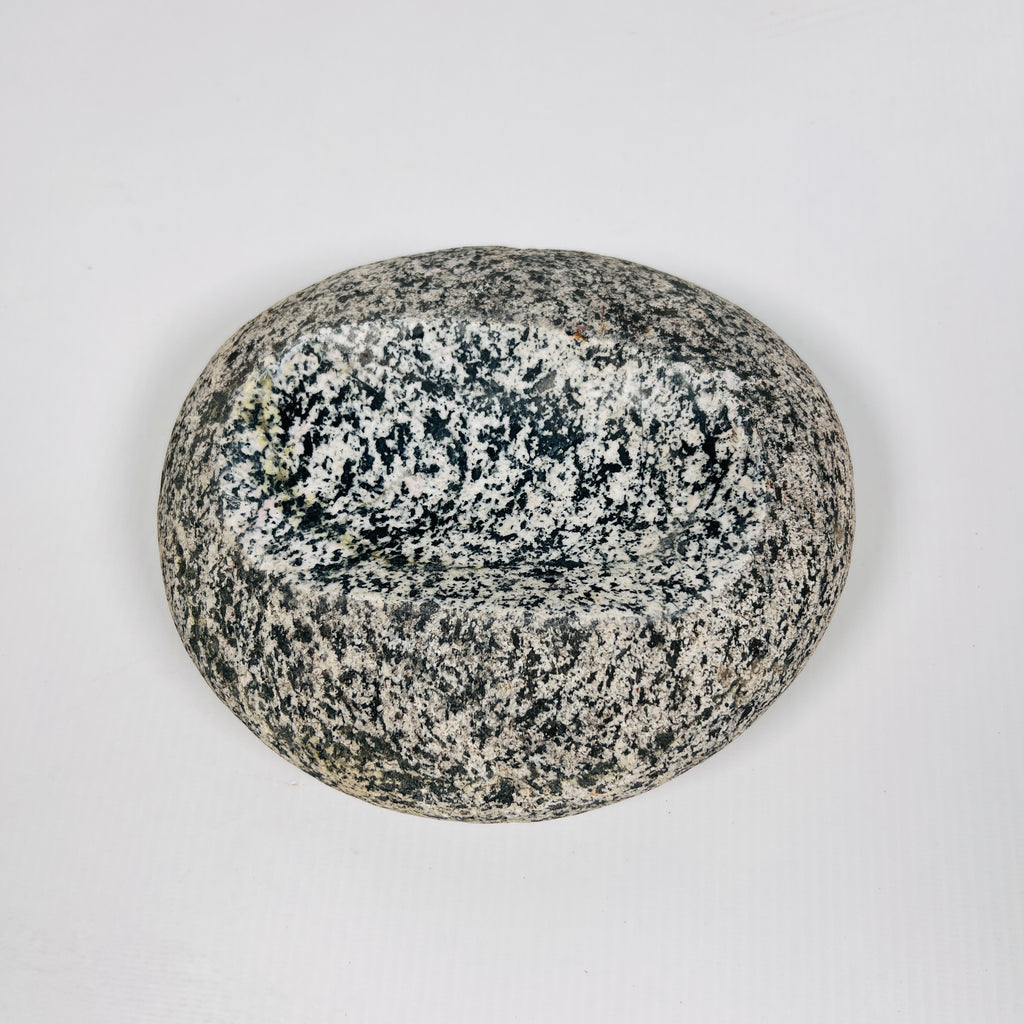 River Stone Speckled Soap Dish