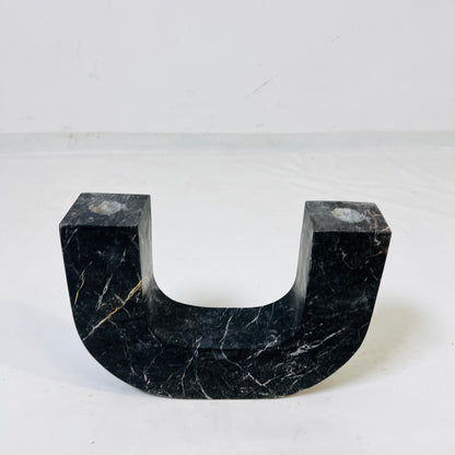 U-Shape Candle Stand - Black