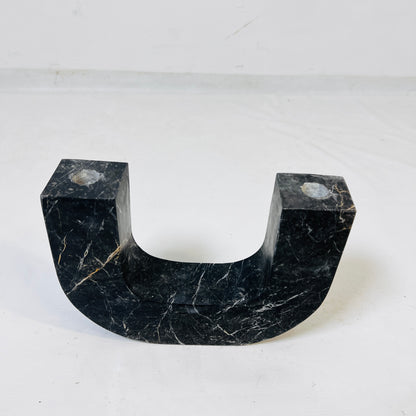 U-Shape Candle Stand - Black