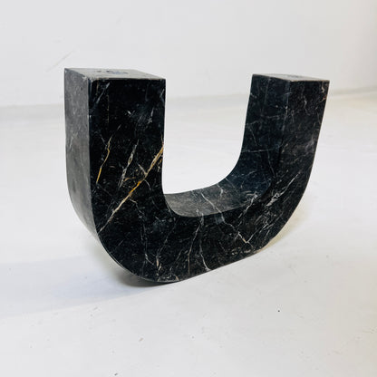 U-Shape Candle Stand - Black