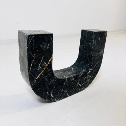 U-Shape Candle Stand - Black