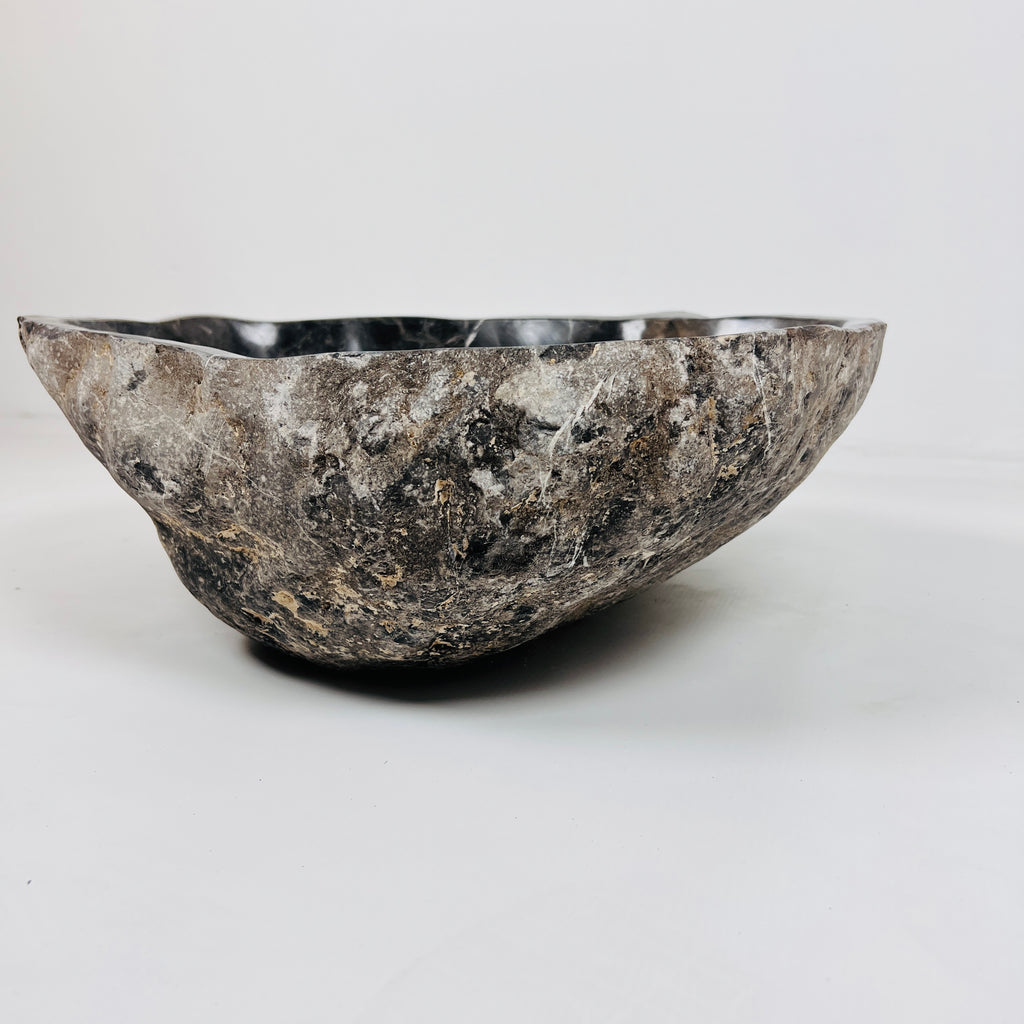 Golden Webbed River Stone Sink