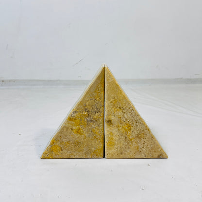 Terra Vein Pyramid - Travertine