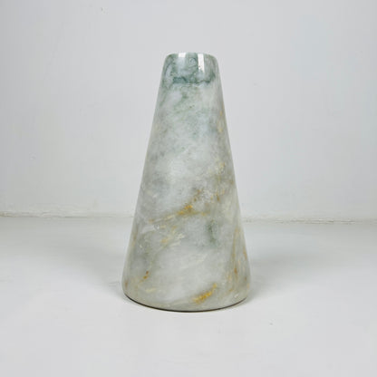 Funnel Vase - Cheetah White