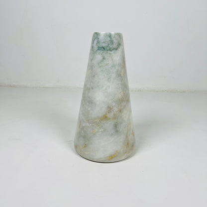 Funnel Vase - Cheetah White