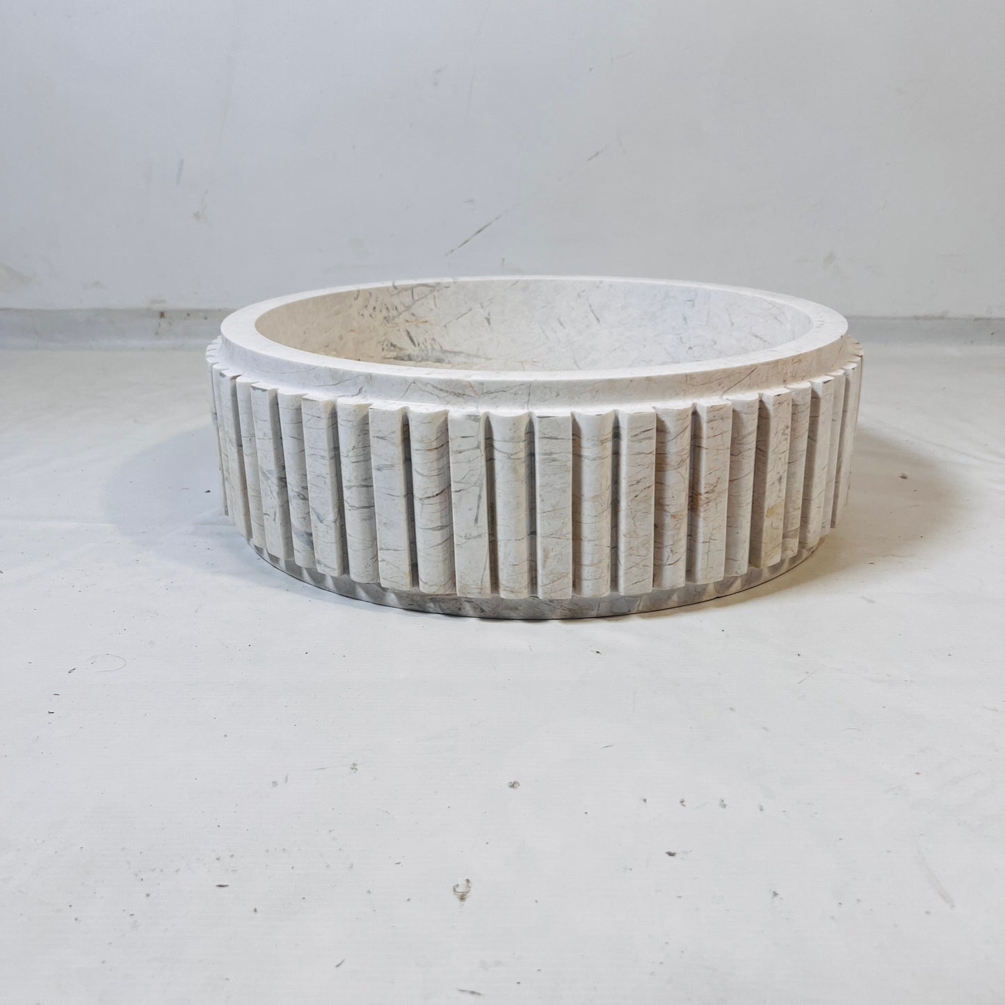 Stator Sink - Cheetah White