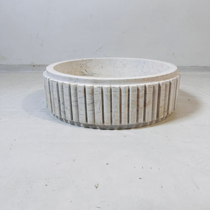 Stator Sink - Cheetah White
