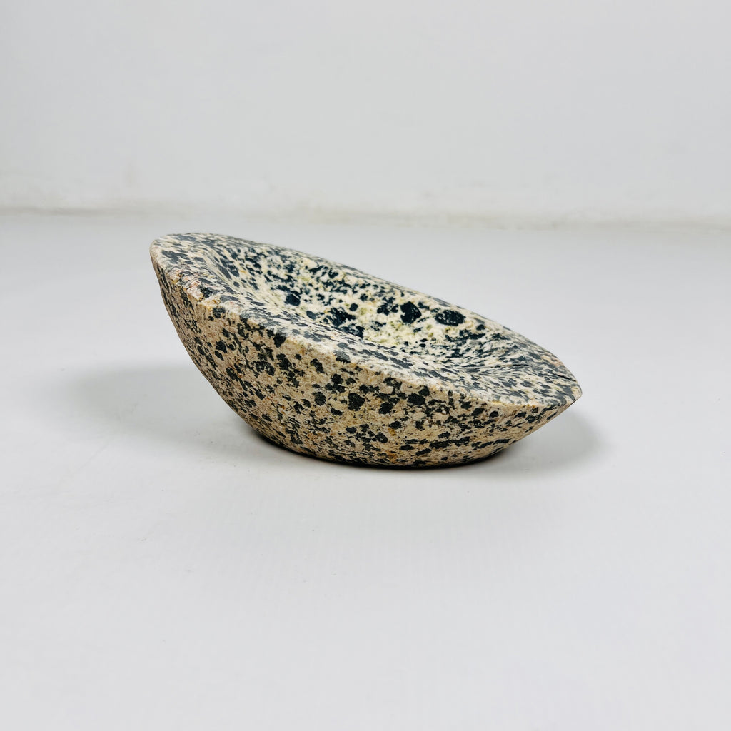 Tilted River Stone Soap Dish