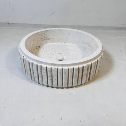 Stator Sink - Cheetah White
