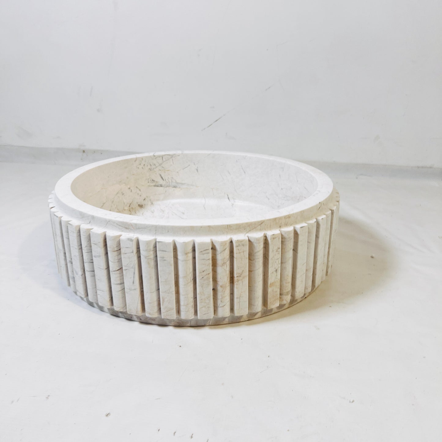 Stator Sink - Cheetah White