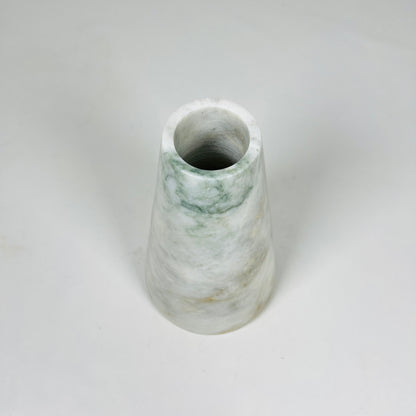 Funnel Vase - Cheetah White