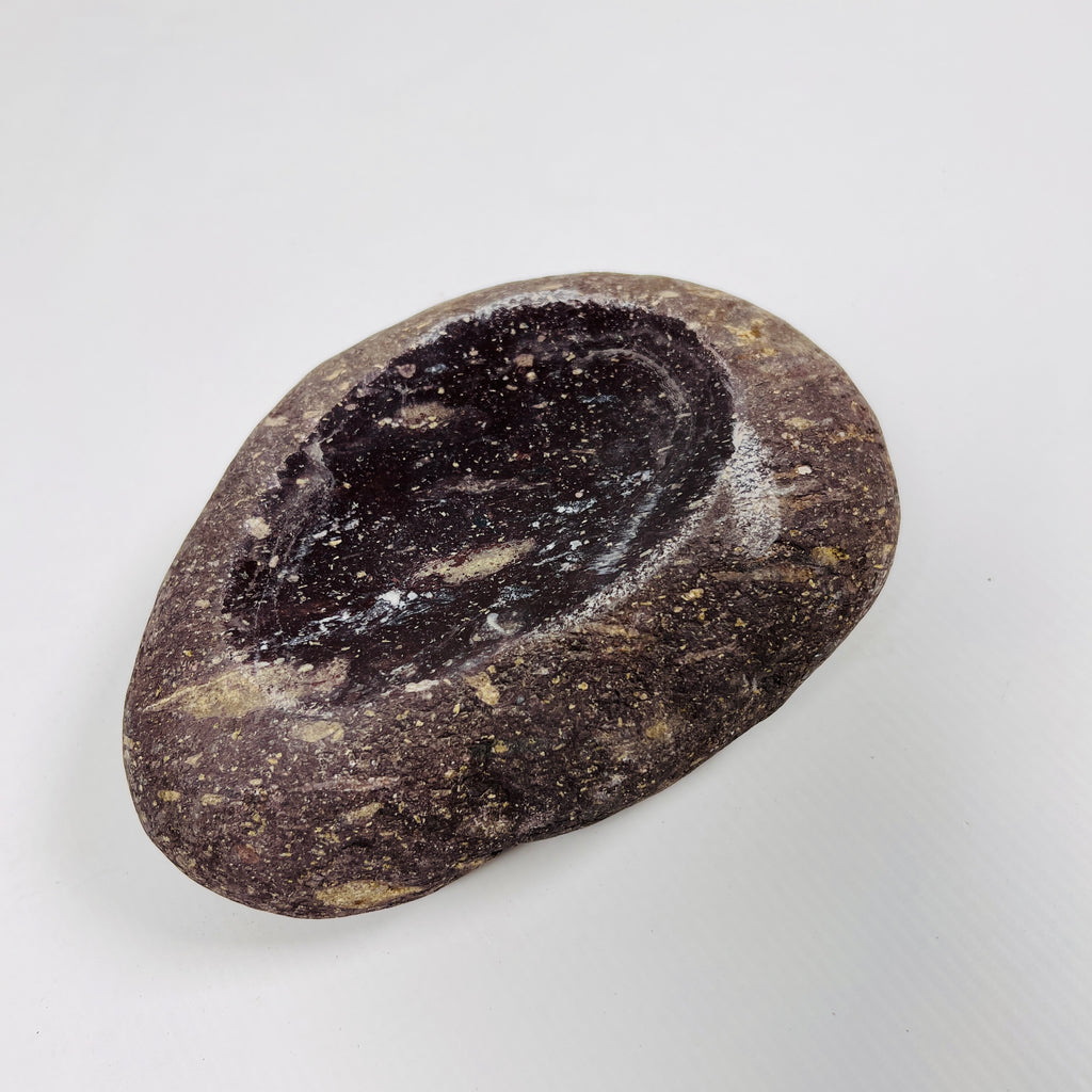 Burgundy River Stone Soap Dish