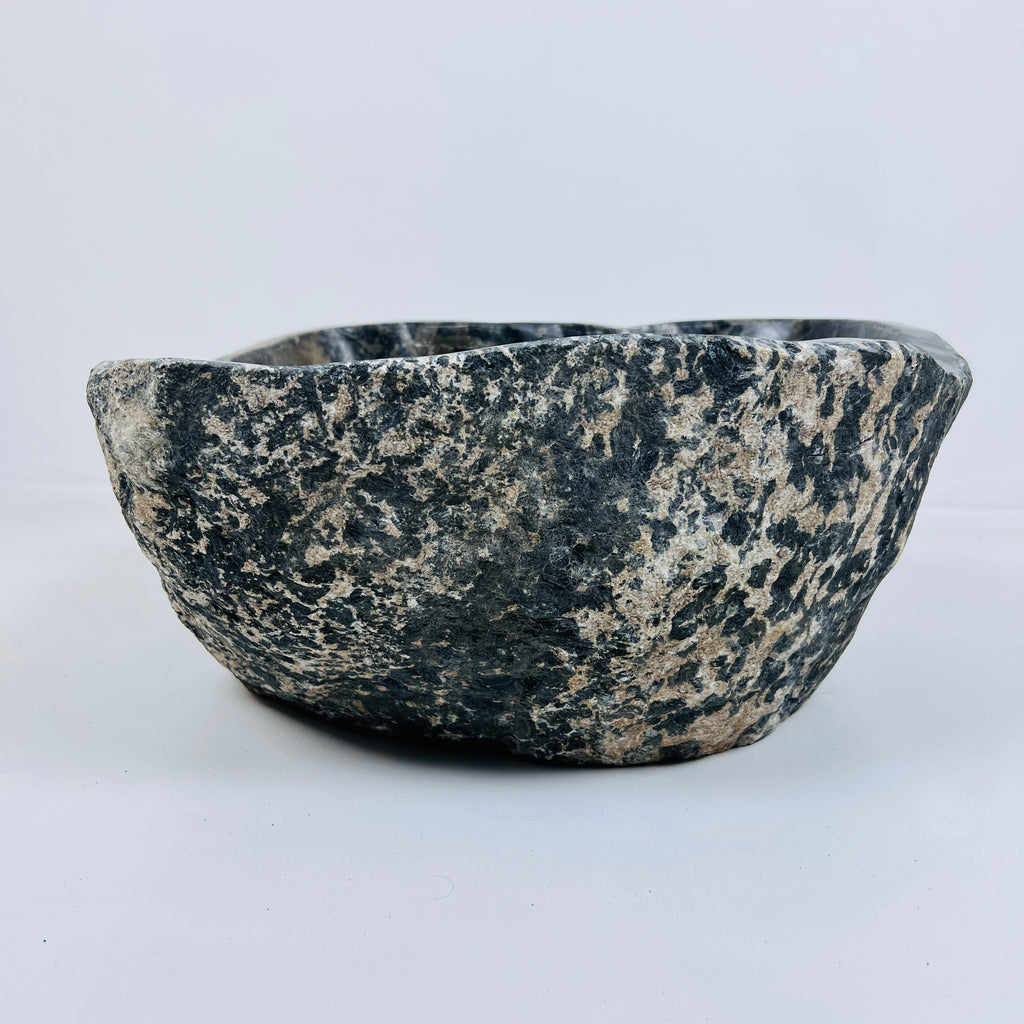 Cheetah Marked River Stone Sink