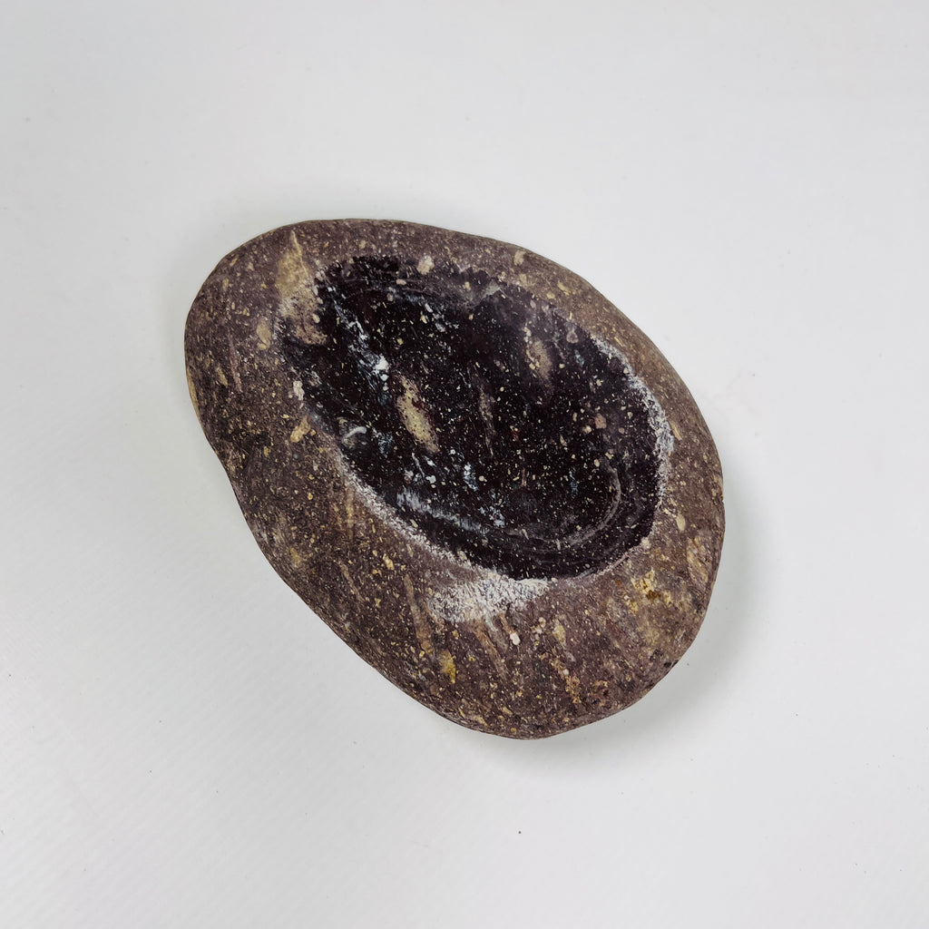 Burgundy River Stone Soap Dish