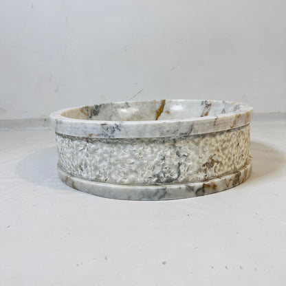 Tranquil Marble Sink - Cheetah Gold