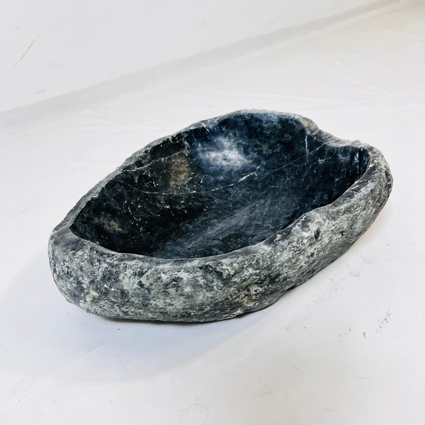 Zen Stream Bowl - Riverstone