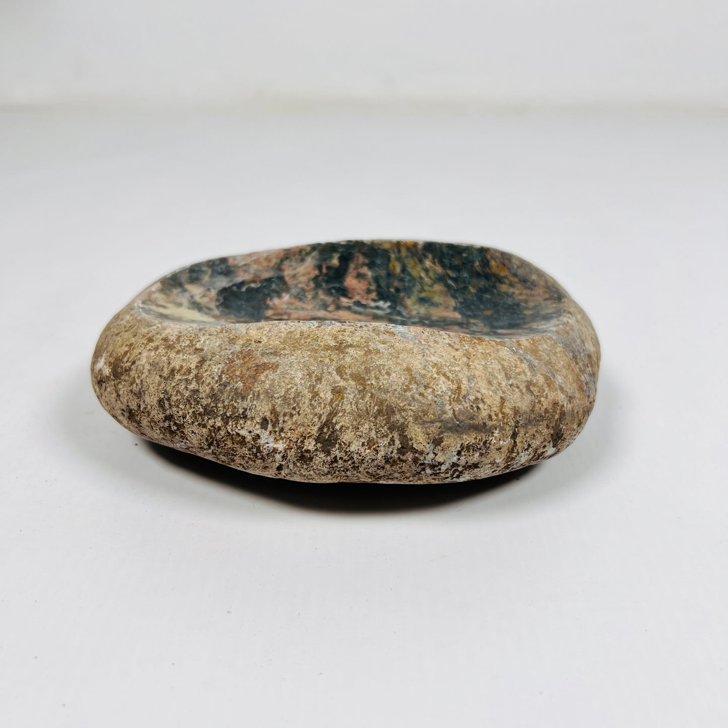 Gold Brushed Soap Dish - Riverstone