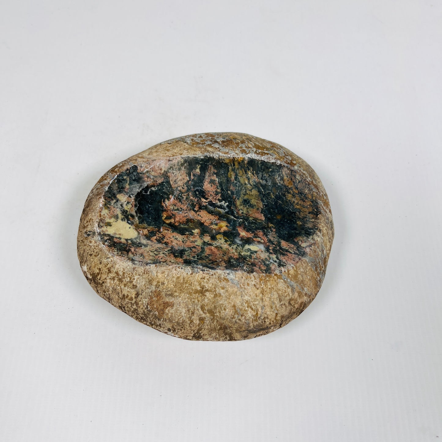 Gold Brushed Soap Dish - Riverstone