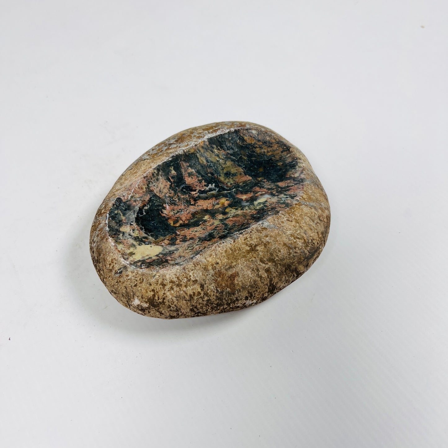 Gold Brushed Soap Dish - Riverstone
