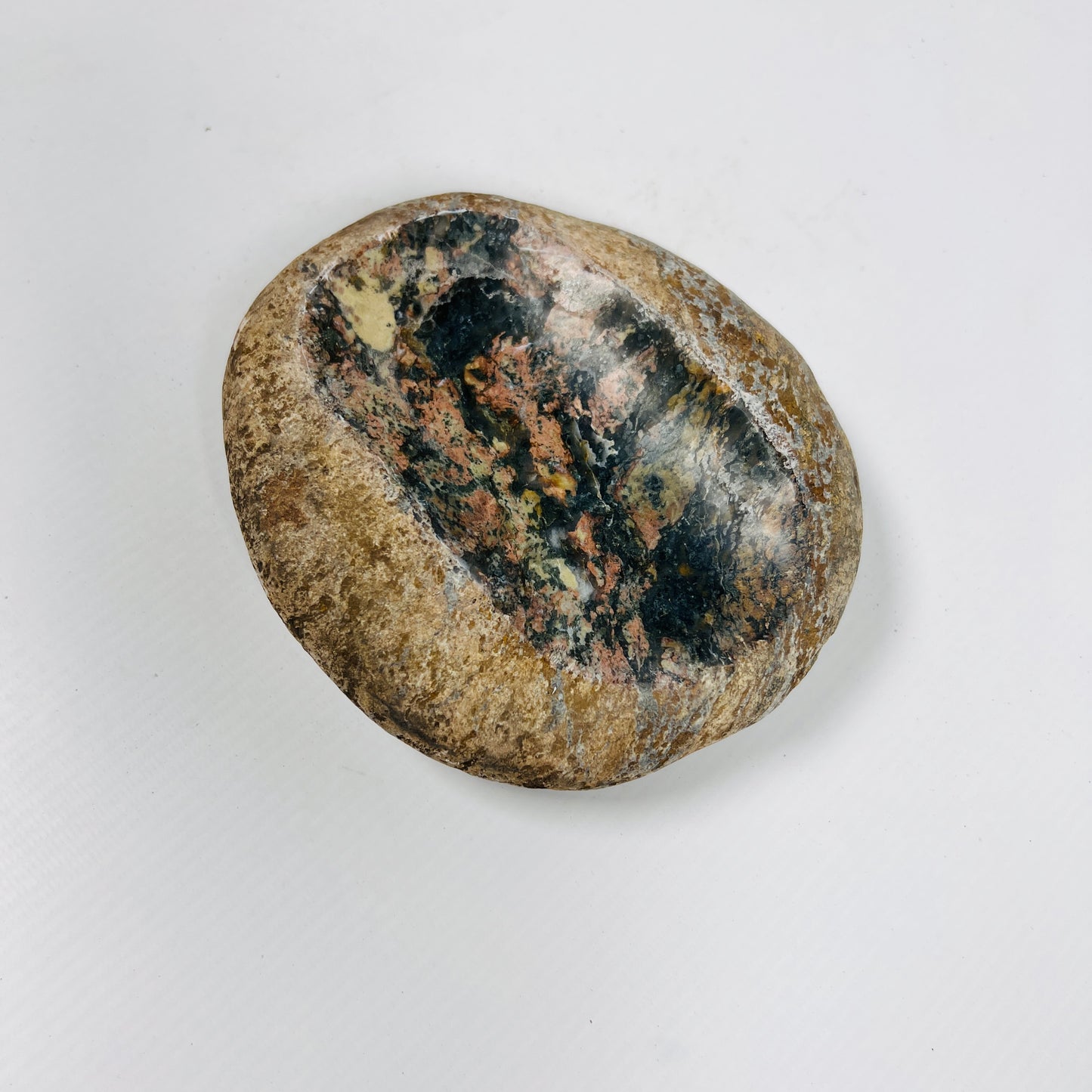 Gold Brushed Soap Dish - Riverstone