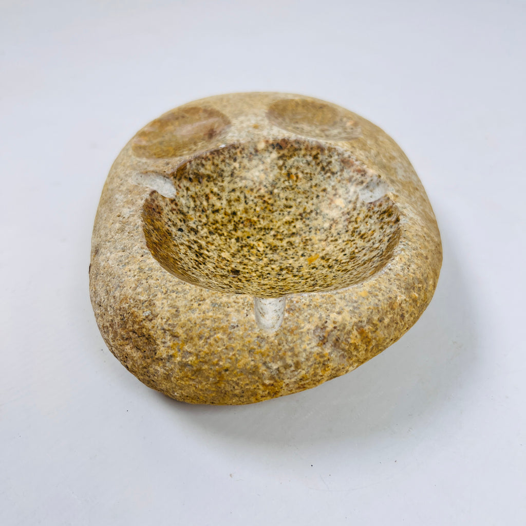 River Stone Three Holed Ash Tray