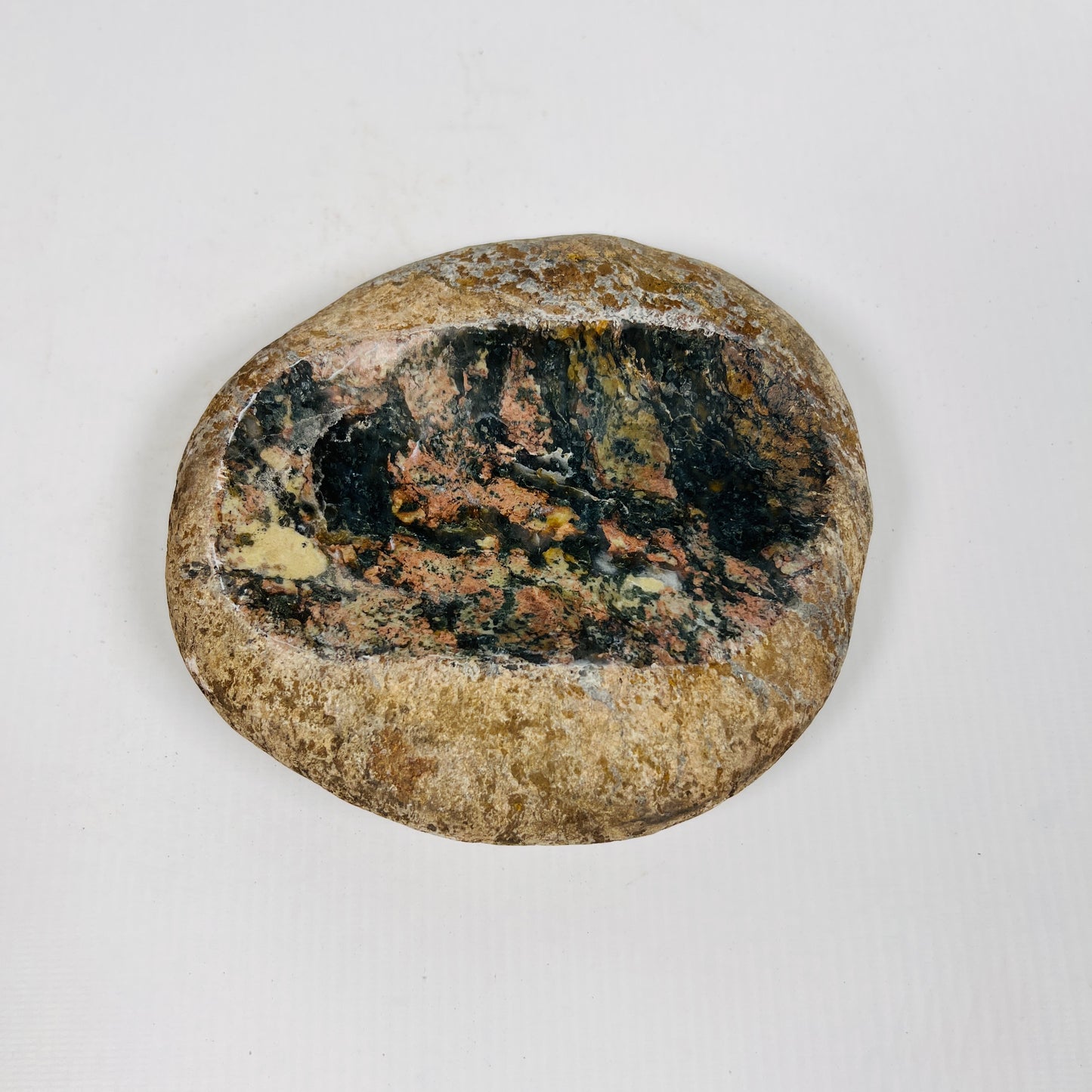 Gold Brushed Soap Dish - Riverstone
