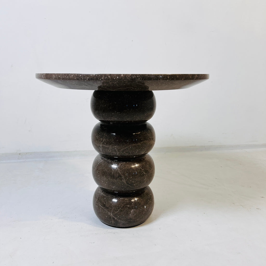 Strata Round Stone Table