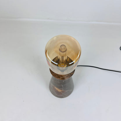 Funnel Table Lamp - Brown