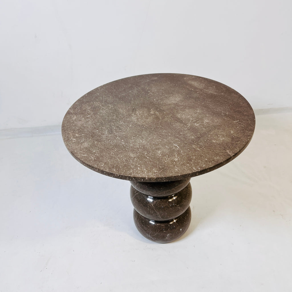 Strata Round Stone Table